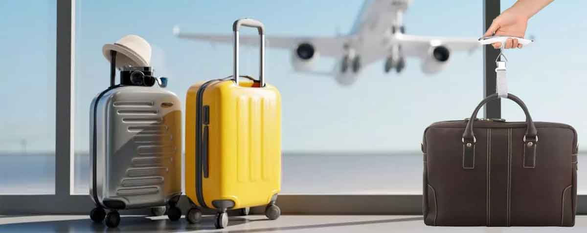 Bilancia digitale per bagagli a mano e valigie con display LCD